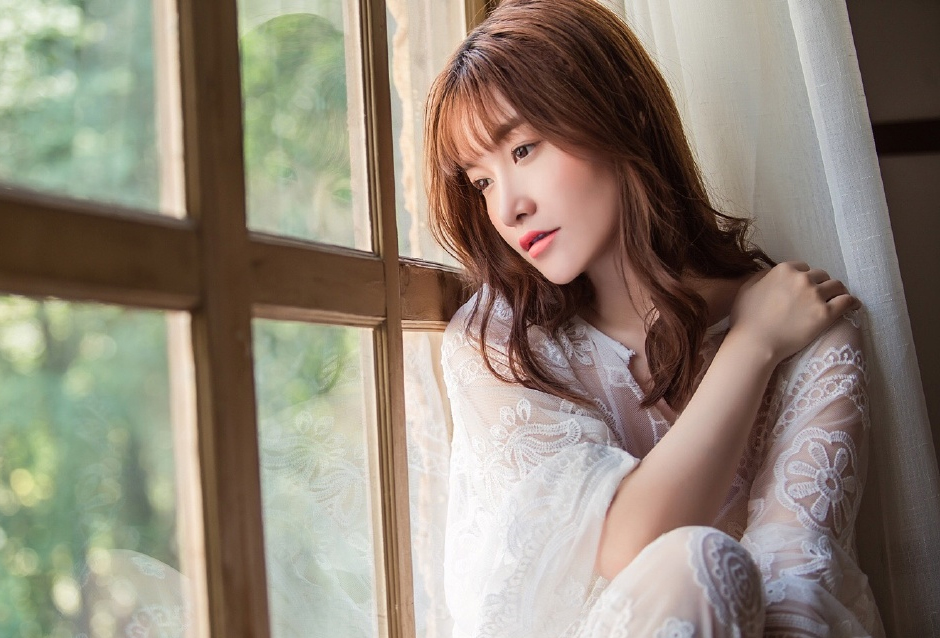 性感长腿透视，如此姑娘你见过么！风小筝性感大长腿写真第4张