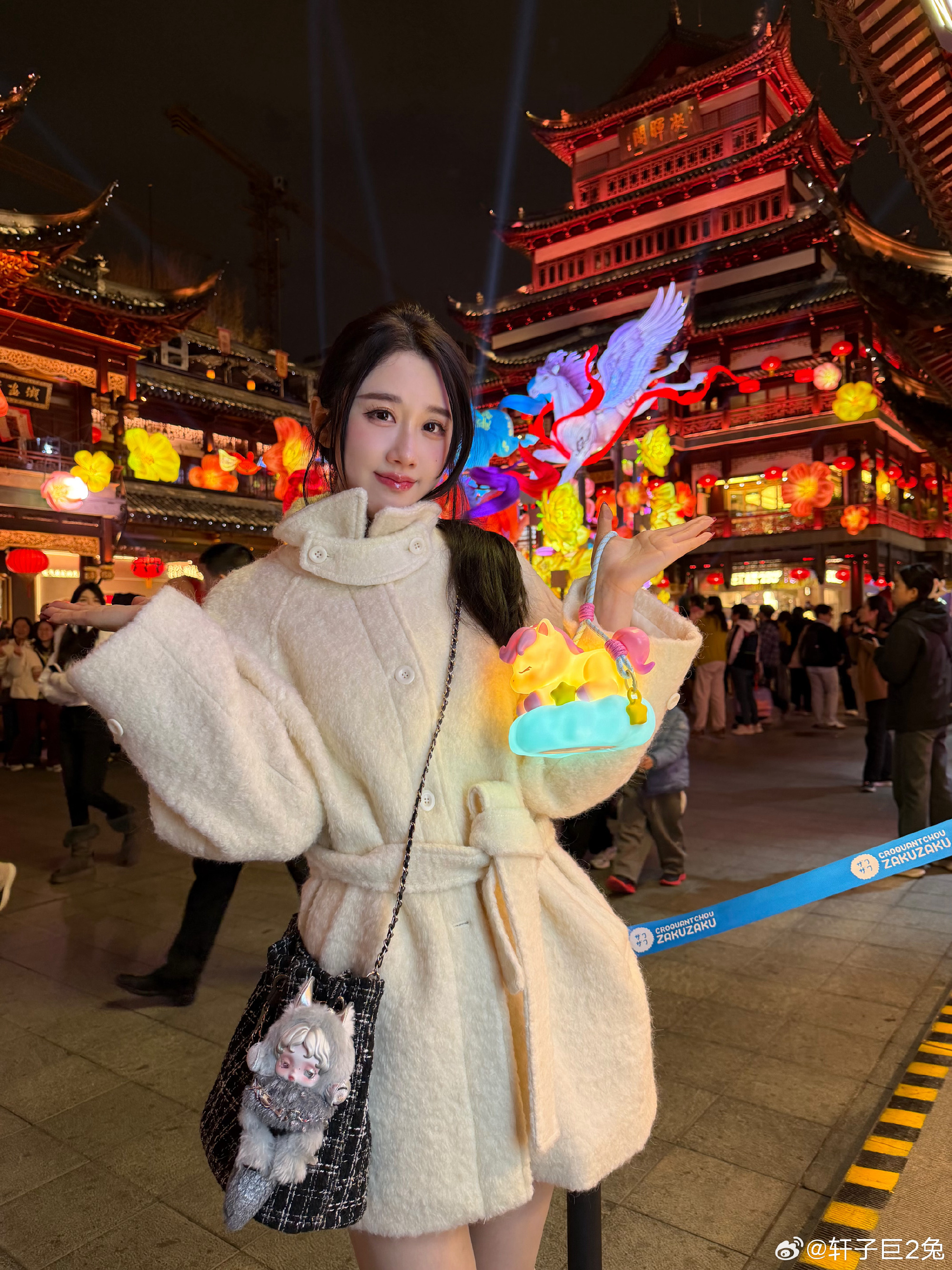 虎牙美女主播轩子巨2兔最新图集第2张