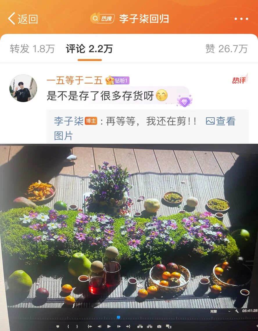 曾“鲸落万物生”，李子柒时隔三年回归，连更2条作品再登顶流__曾“鲸落万物生”，李子柒时隔三年回归，连更2条作品再登顶流