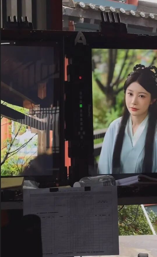 _剧组的古装在哪做的_苏茉儿剧组定妆照