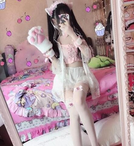 抖音网红蔡萝莉私房照片曝光