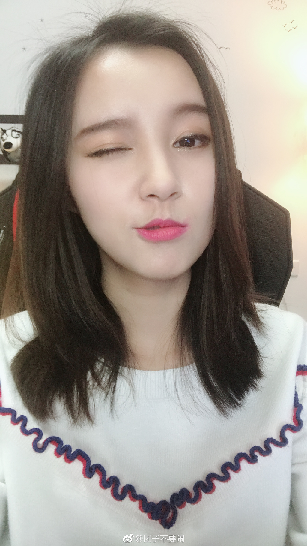 原斗鱼直播平台糯米团子Q生活照图集第6张